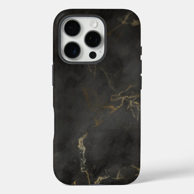 Elegant Marble iPhone 16 Pro Hülle (Rückseite)