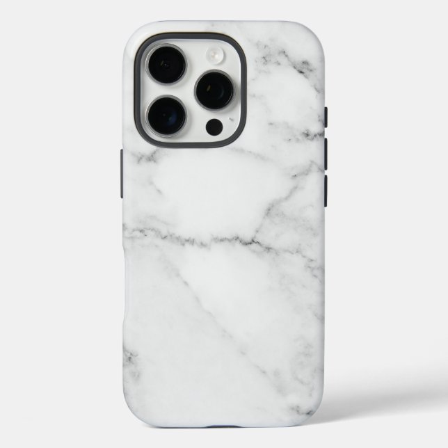 Elegant Marble iPhone 16 Pro Hülle (Rückseite)