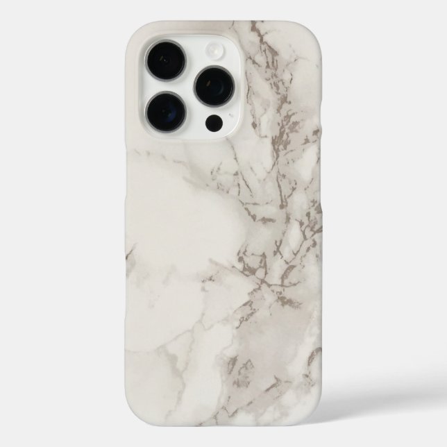 Elegant Marble iPhone 16 Pro Hülle (Rückseite)