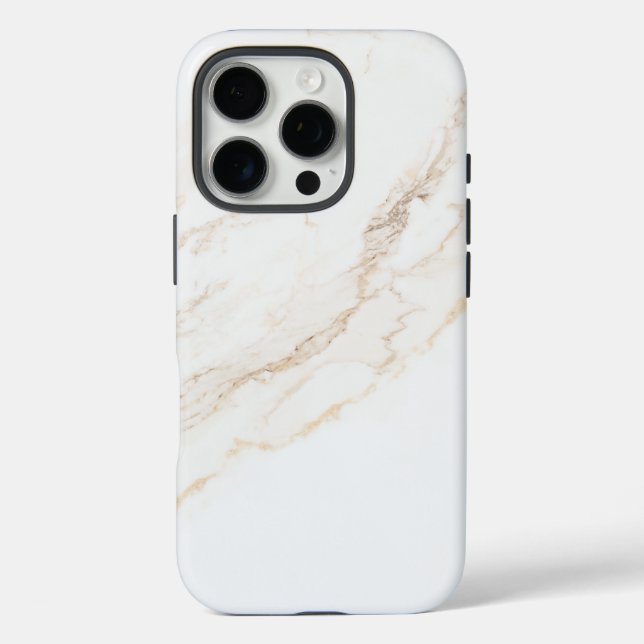 Elegant Marble iPhone 16 Pro Hülle (Rückseite)