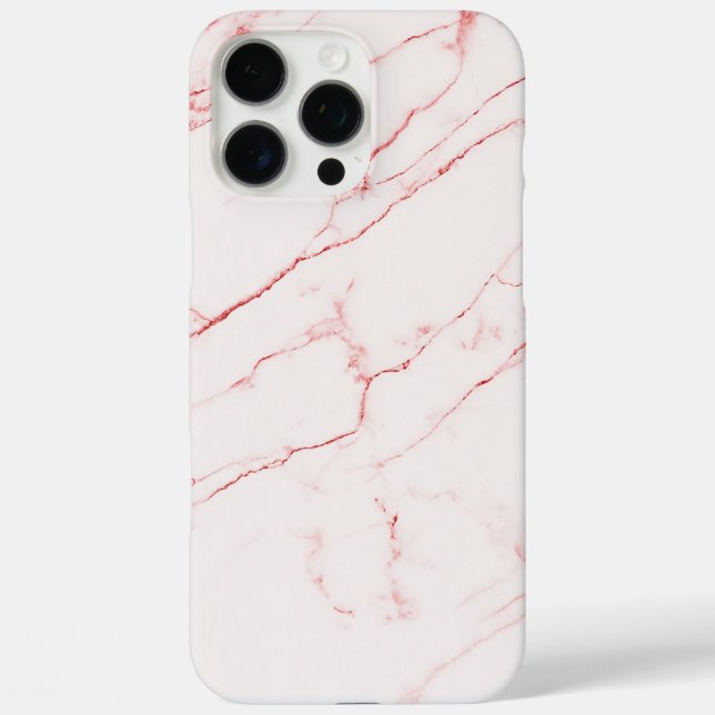 Elegant Marble iPhone 16 Pro Max Hülle (Rückseite)