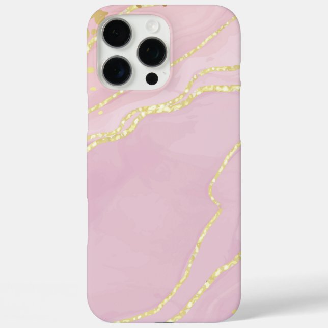 Elegant Marble iPhone 16 Pro Max Hülle (Rückseite)