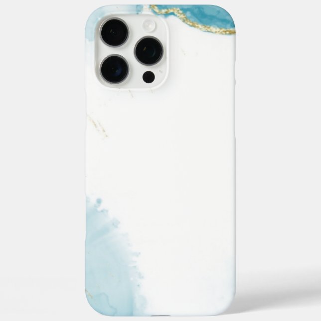 Elegant Marble iPhone 16 Pro Max Hülle (Rückseite)