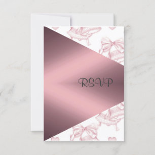 ÉLÉGANT MARIAGE BLUSH BELLS RSVP