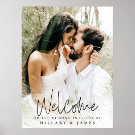 Elégant Mariage de calligraphie Poster Affiche de 