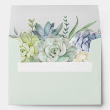 Elégant Mariage de verdure succulent