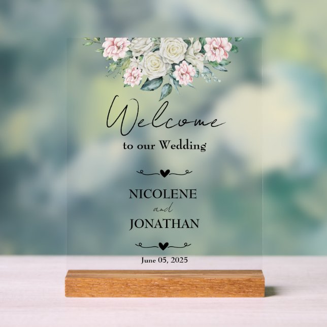 Élégant Mariage d'embellissement floral (Neutre)