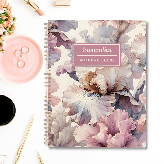 Élégant Mariage rose Floral Planing personnalisé (Créateur téléchargé)