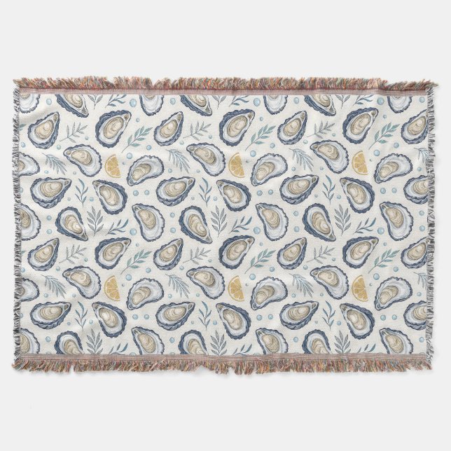 Elegant Marine Oysters Decke (Vorderseite)