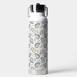 Elegant Marine Oysters Trinkflasche