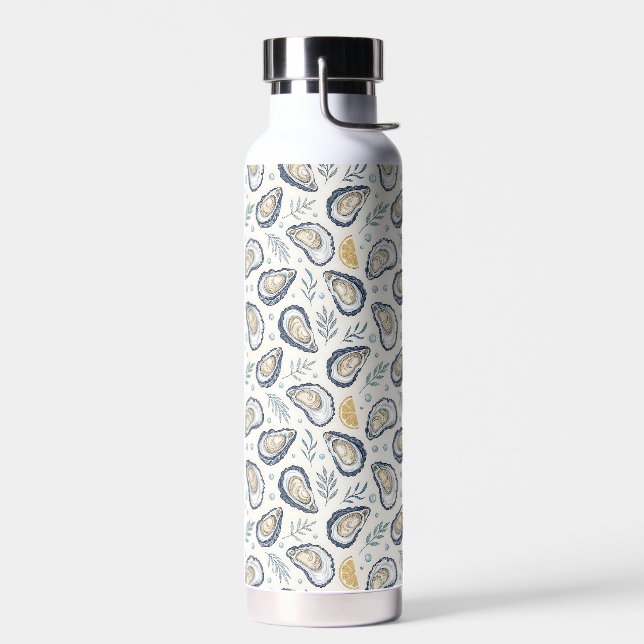 Elegant Marine Oysters Trinkflasche (Links)