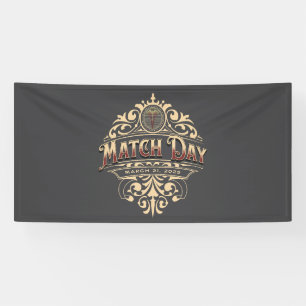 Elegant Match Day 2025 Feier Banner