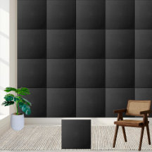 Elegant Matte Black Keramik Tile