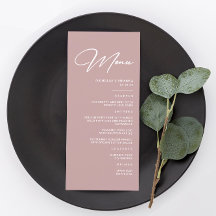 Elegant Mauve Wedding
