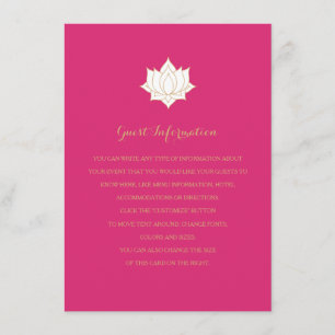 Elegant Mehndi Beilagen Karten