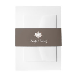 Elegant Mehndi Wedding Einladungsbanderole