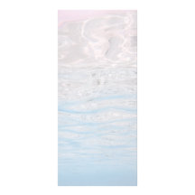 Élégant menu du programme Océan Bleu Blanc