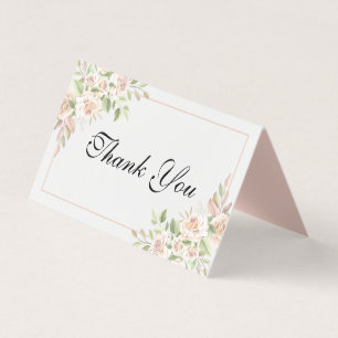 Élégant Merci Rose rose Mariage floral