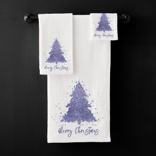 Elegant Merry Christmas   Charming Lavender Purple