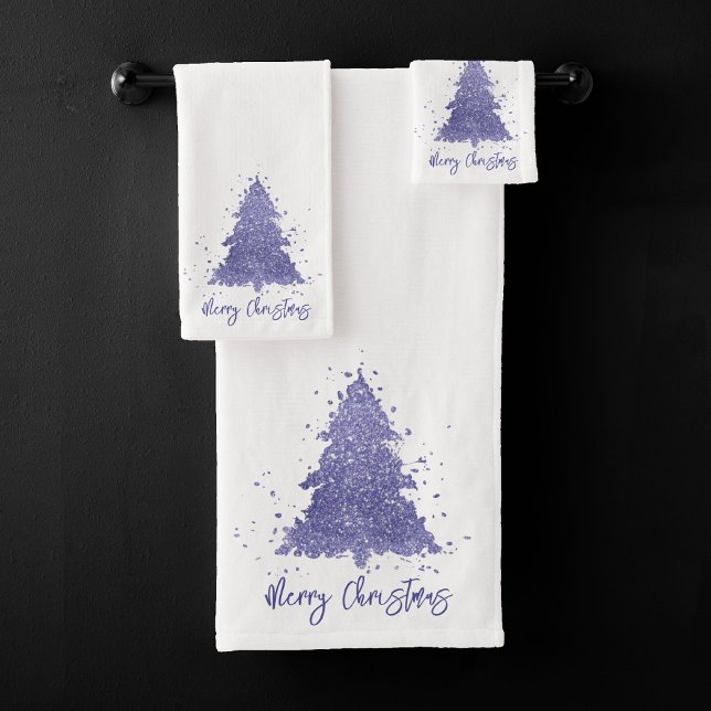 Elegant Merry Christmas | Charming Lavender Purple (Créateur téléchargé)