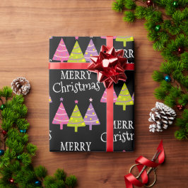 Elegant Merry Christmas Geschenkpapier