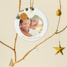 Elegant Merry Lemon Christmas Citrus Modernes Foto