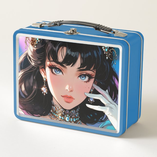 Elegant Metal Lunchbox (Vorderseite)