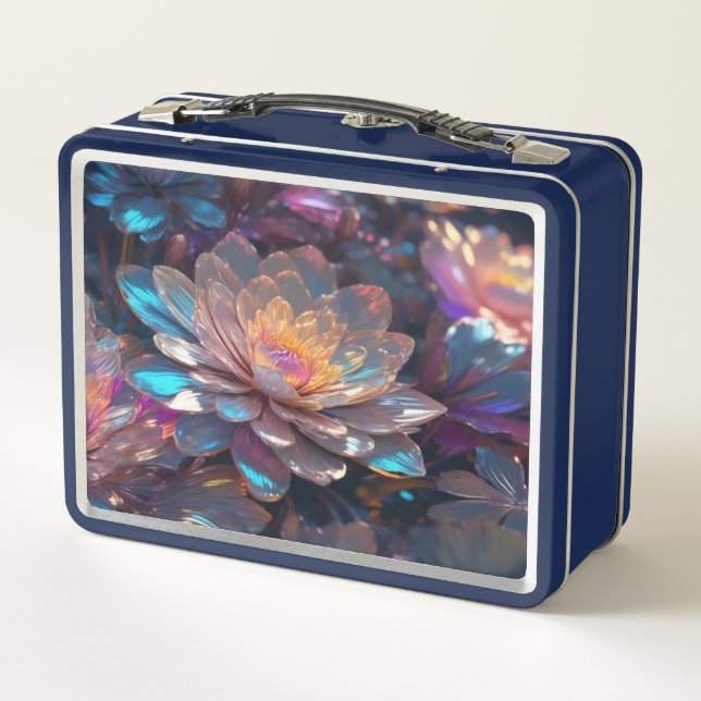 Elegant Metal Lunchbox (Rückseite)