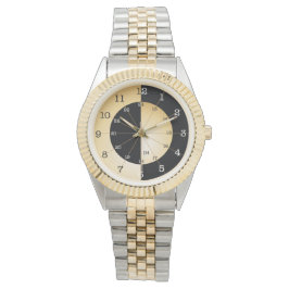 Elegant Military time Armbanduhr
