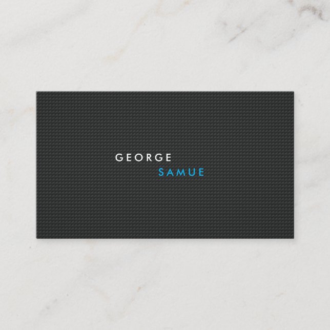 Elegant Minimal Business Branding Visitenkarte (Vorderseite)