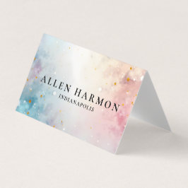 Elegant Minimal Custom Family Name | 5-Minute Edit Visitenkarten