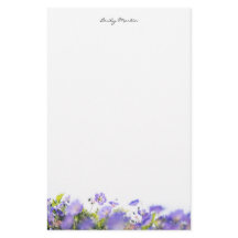 Elegant, minimal floral Personalisiert