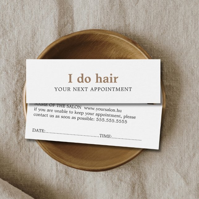 Elégant minimal noir blanc cheveux doré (Créateur téléchargé)