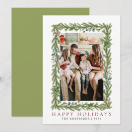 Elegant Minimal Weihnachten | Moderne Familie 1 Fo