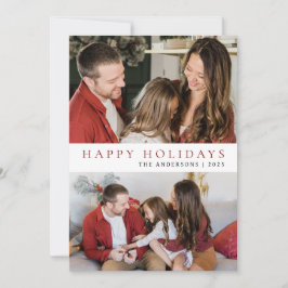 Elegant Minimal Weihnachten | Moderne Familie 2 Fo