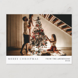 Elegant Minimal Weihnachten | Modernes Familienpor