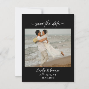 Elegant minimalist Chic einzigartig modern Save The Date