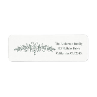 Elegant Minimalist Christmas Line Art