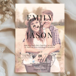 Elegant Minimalist Modern Arched Photo Wedding Einladung<br><div class="desc">Announce your special day with this Minimalist Modern Arched Photo Wedding Invitation. Designed with a clean, timeless aesthetic — featuring a large arched photo area, elegant sans-serif and script typography, and a neutral color palette. Perfect for couples who love simplicity and sophistication. Features: • Upload your favorite engagement or couple...</div>