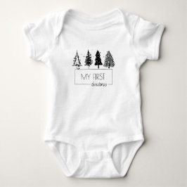 Elegant Minimalistisch Baby Strampler