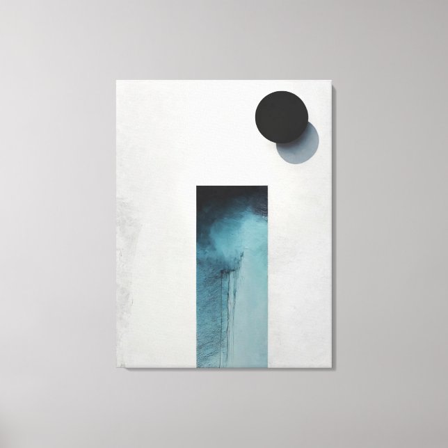 Elegant Minimalistisch Leinwanddruck (Vorderseite)