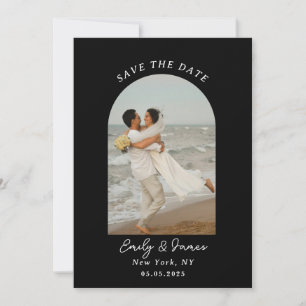 Elegant minimalistischer Chic einzigartig modern Save The Date