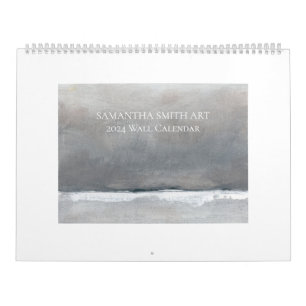 Élégant Modèle de calendrier Artist personnalisé