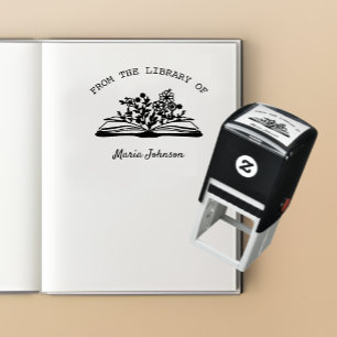 Elegant modern aus der Bibliothek von Ex Libris Permastempel