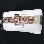 Elegant Modern Christmas Family Photo Collage Golf Headcover<br><div class="desc">Elegant Modern Christmas Family Photo Collage</div>