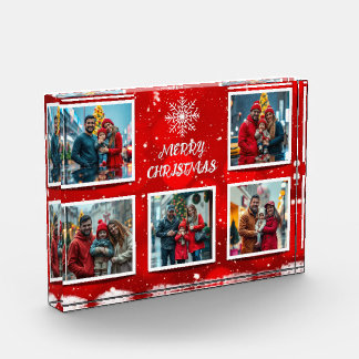 Elegant Modern Christmas Family Photo Design Fotoblock