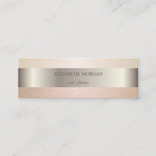 Elegant modern gestylt mini visitenkarte