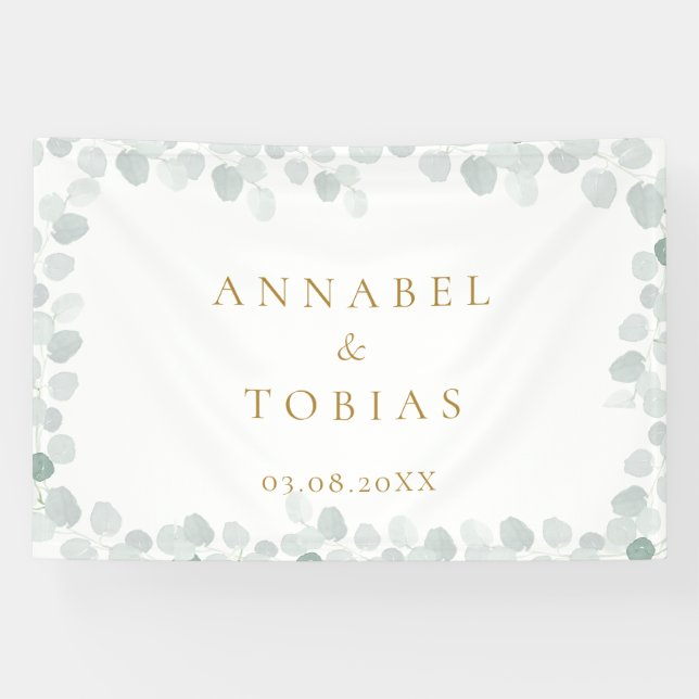 Elegant Modern Leafy Banner (Horizontal)