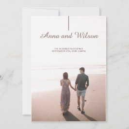 Elegant & modern mit Ankündigung von Hochzeiten im