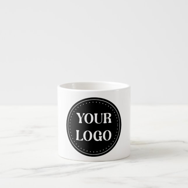 elegant, modern, raffiniert und editierbar. espressotasse (Vorderseite)